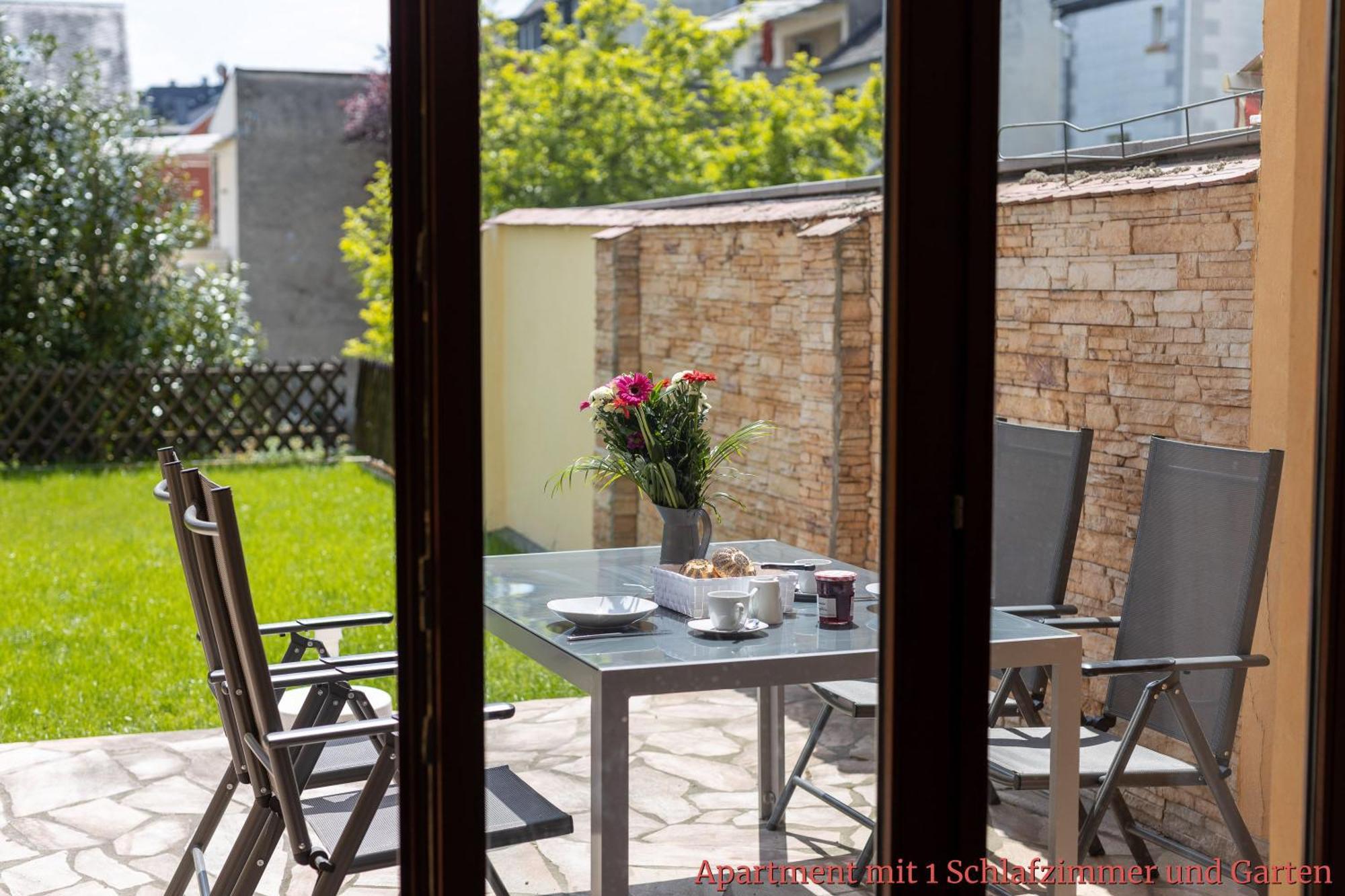 라한슈타인 Rhein-Lahn Living - Modernes Design - Balkon Mit Aussicht - Zentrale Lage Nahe Rhein Und Martinsburg 아파트 외부 사진