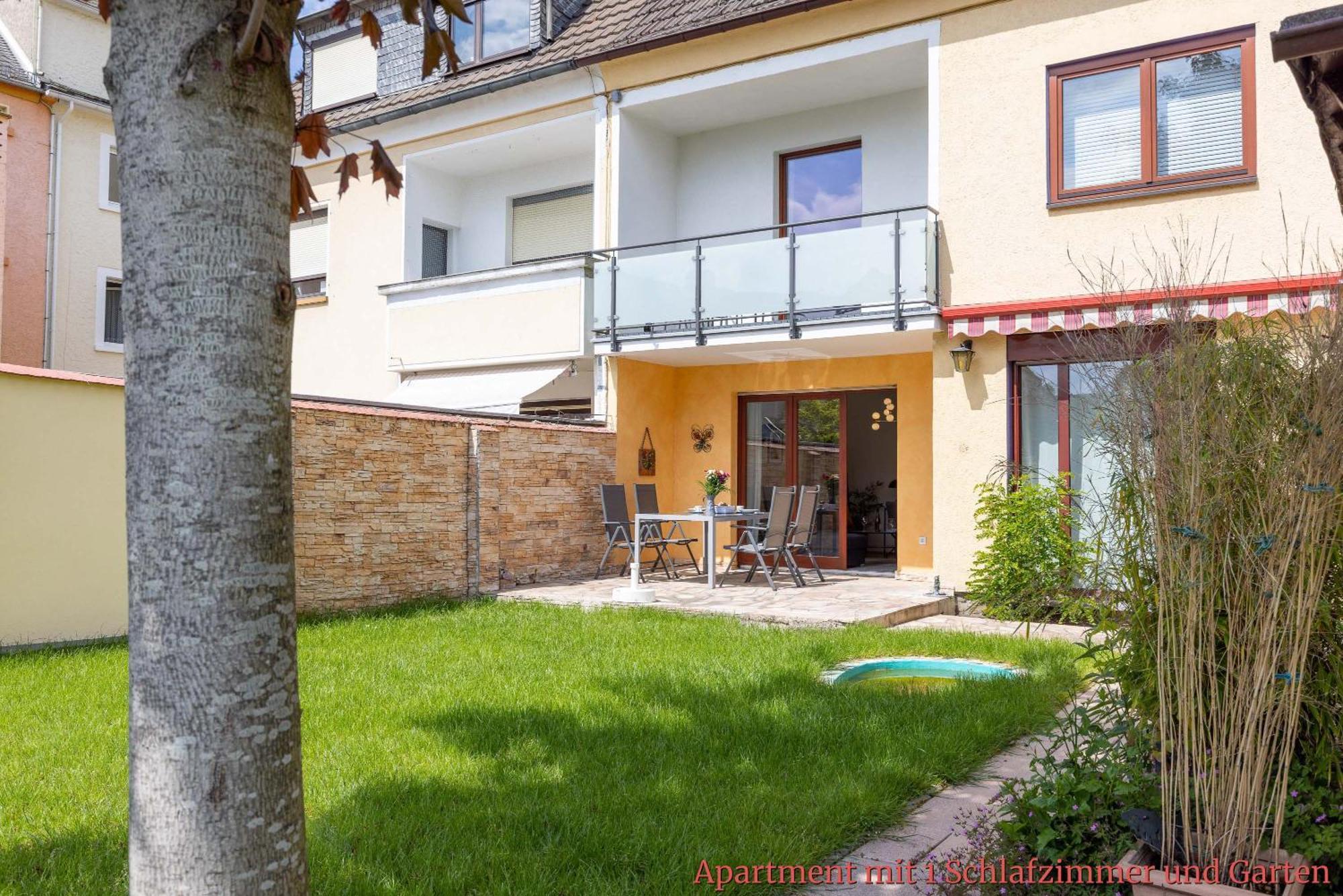 라한슈타인 Rhein-Lahn Living - Modernes Design - Balkon Mit Aussicht - Zentrale Lage Nahe Rhein Und Martinsburg 아파트 외부 사진